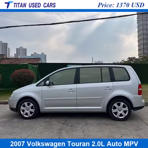 silver Used Volkswagen Touran 2007 in guinea