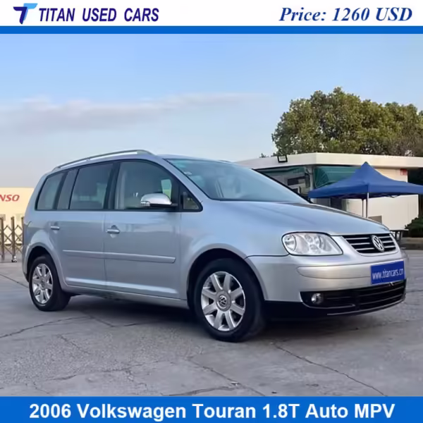 silver Used Volkswagen Touran 2006 for sale