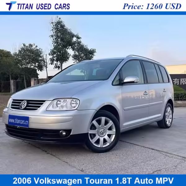 silver Used Volkswagen Touran 2006