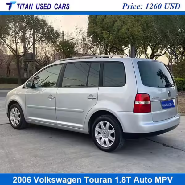 silver Used Volkswagen Touran 2006 for sale