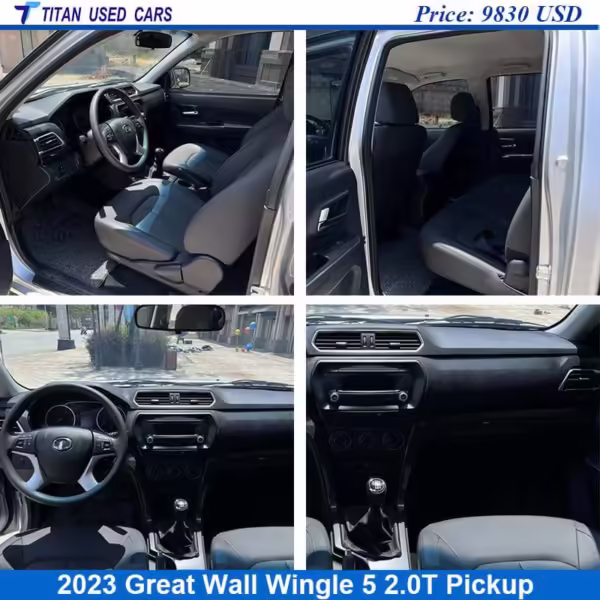 interior of the Used 2023 Great Wall Wingle 5