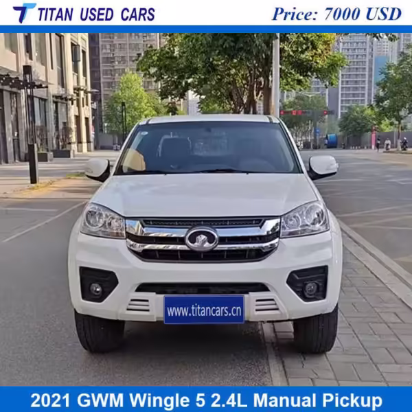 black Used GWM Wingle 5 2021 Pickup