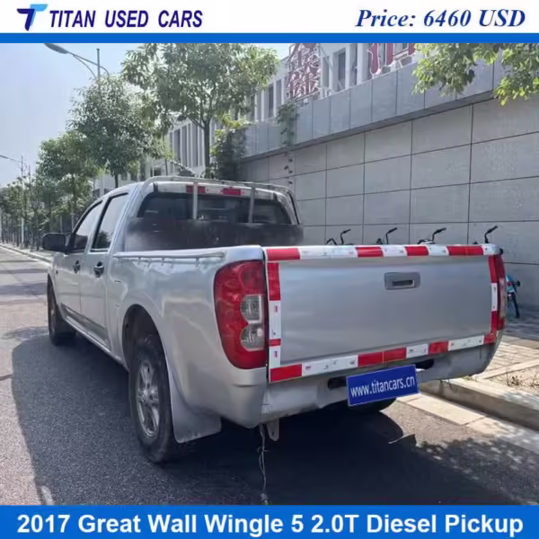 silver Great Wall Used GWM Wingle 5 2017