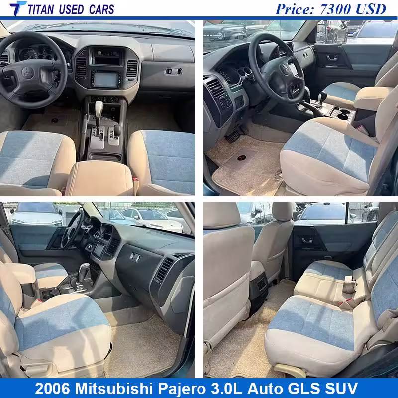 1724668182-Used 2006 Mitsubishi Pajero for Sale in Africa (6) 2006 Used Mitsubishi Pajero Interior