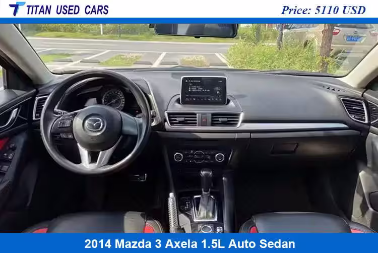 Used Mazda Axela 2014 Sedan for Sale Interior Near Me