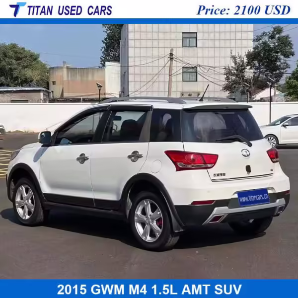 white Used GWM M4 1.5L 2015 SUV for sale