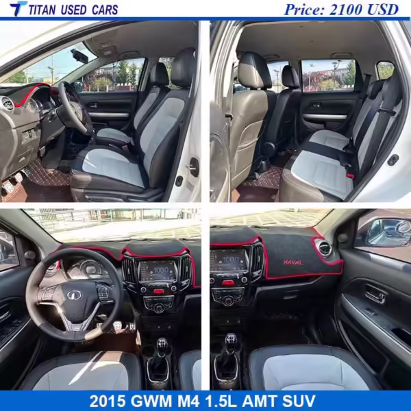 interior of the Used GWM M4 1.5L 2015 SUV for sale