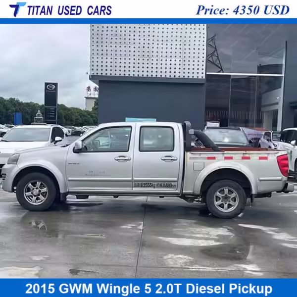 silver Used GWM Wingle 5 Pickup 2015 for sale