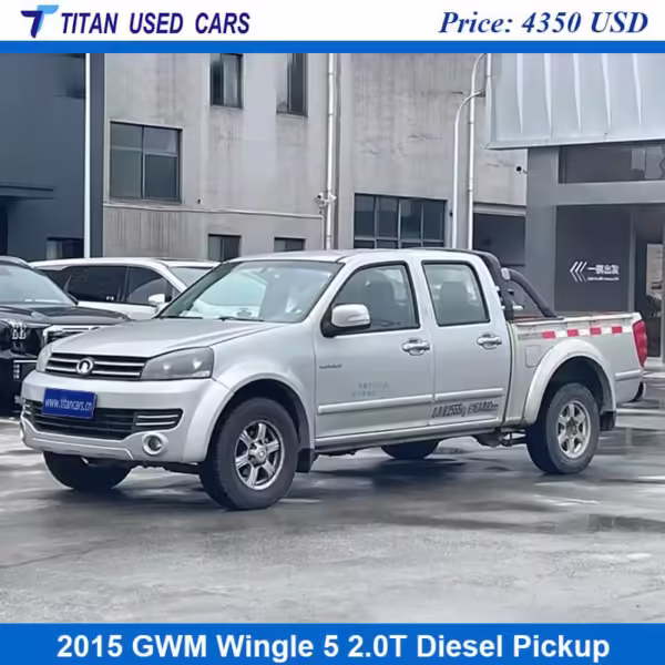 silver Used GWM Wingle 5 Pickup 2015 in ghana