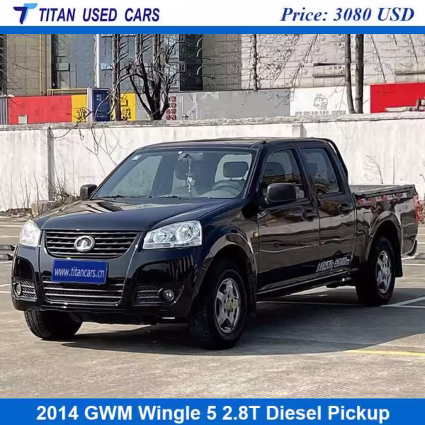 black Used 2014 Great Wall Motors Wingle 5 2.8T