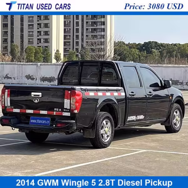 black Used 2014 Great Wall Motors Wingle 5 2.8T for sale