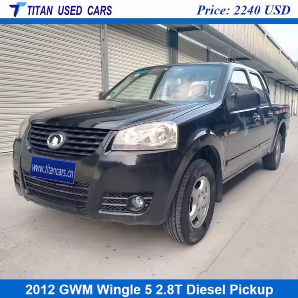 black Used 2012 Great Wall Wingle 5