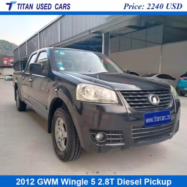 Used 2012 Great Wall Wingle 5 with black color