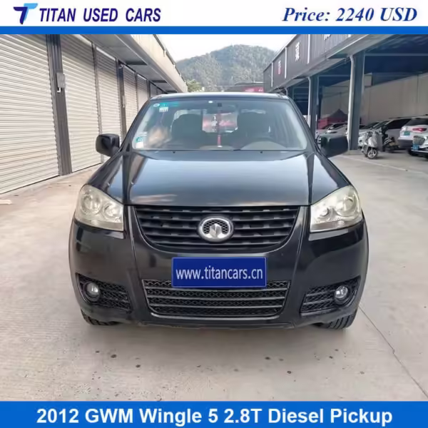 black Used 2012 Great Wall Wingle 5 in nigeira