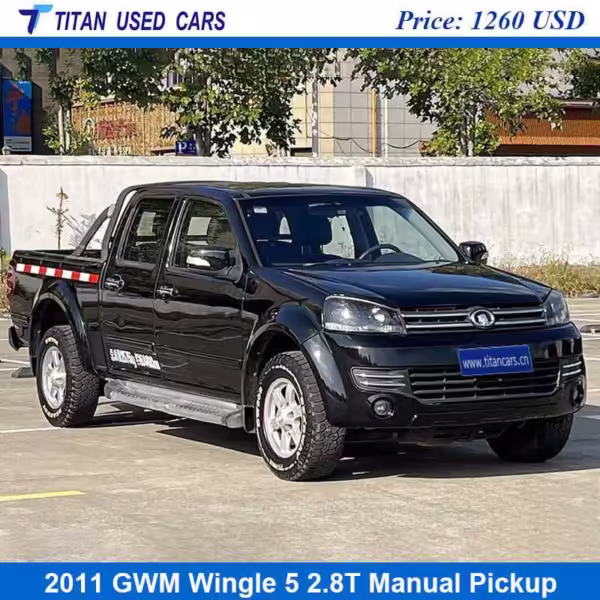 black Used 2011 GWM Great Wall Motors Wingle 5 in nigeria