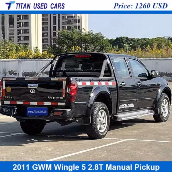 black Used 2011 GWM Great Wall Motors Wingle 5