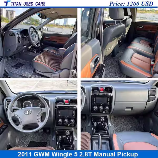 interior of the Used 2011 GWM Great Wall Motors Wingle 5