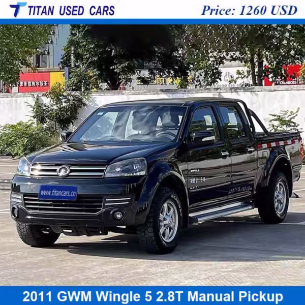 black Used 2011 GWM Great Wall Motors Wingle 5