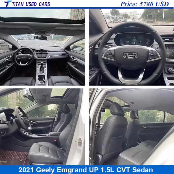Used Geely Emgrand 2021 for Sale Interior