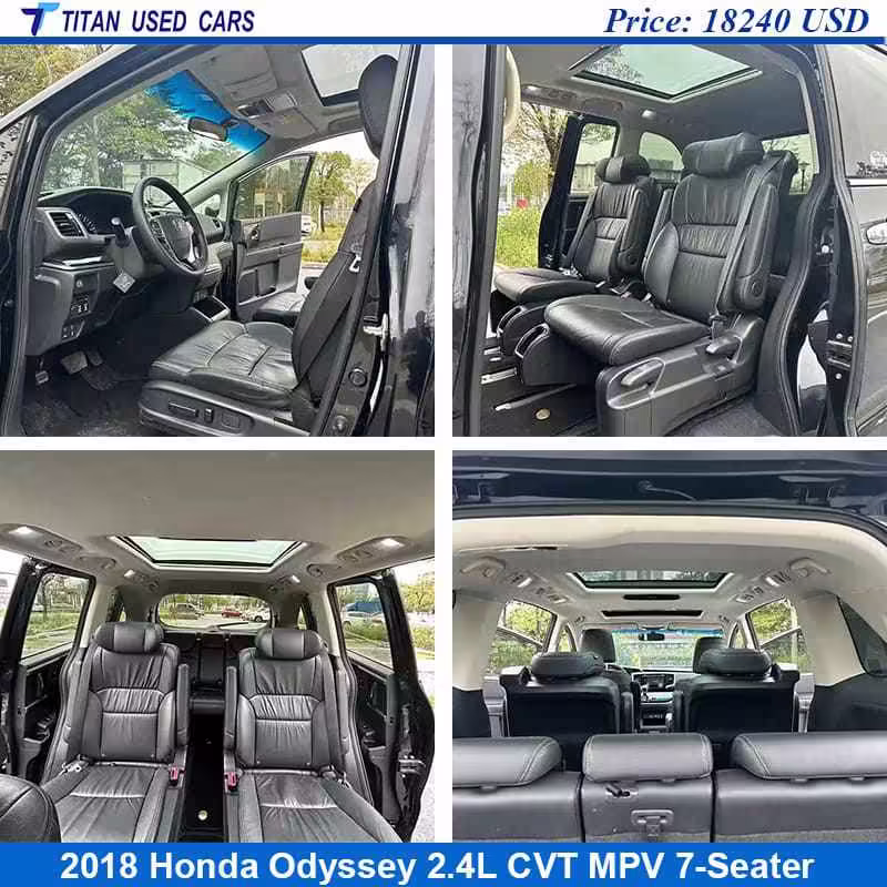 1724836495-Used 2018 Honda Odyssey for Sale in Mali (4) interior of the Used 2018 Honda Odyssey