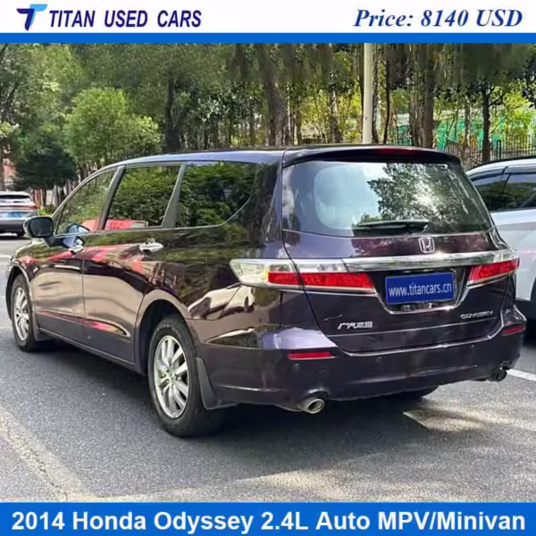 balck 2014 Honda Odyssey Minivan Used Car