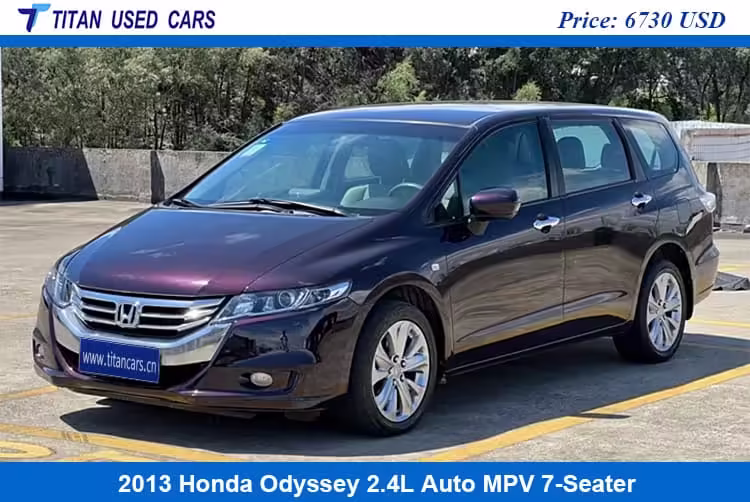 purple 2013 Honda MPV Odyssey Used Car