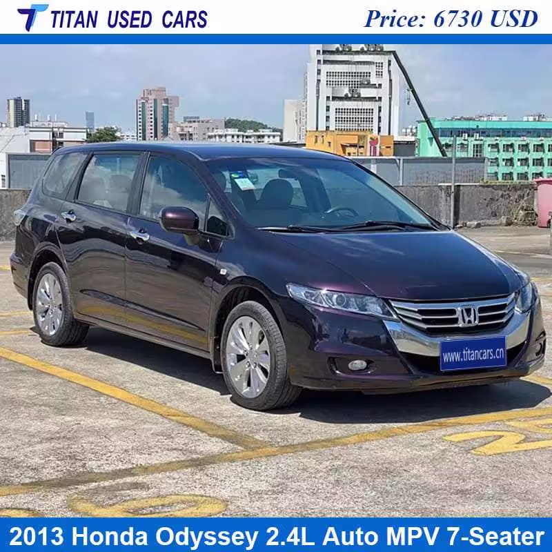 1724836861-2013 Honda MPV Odyssey Used Car for Sale in Guinea (2) purple used 2013 Honda MPV Odyssey in guinea