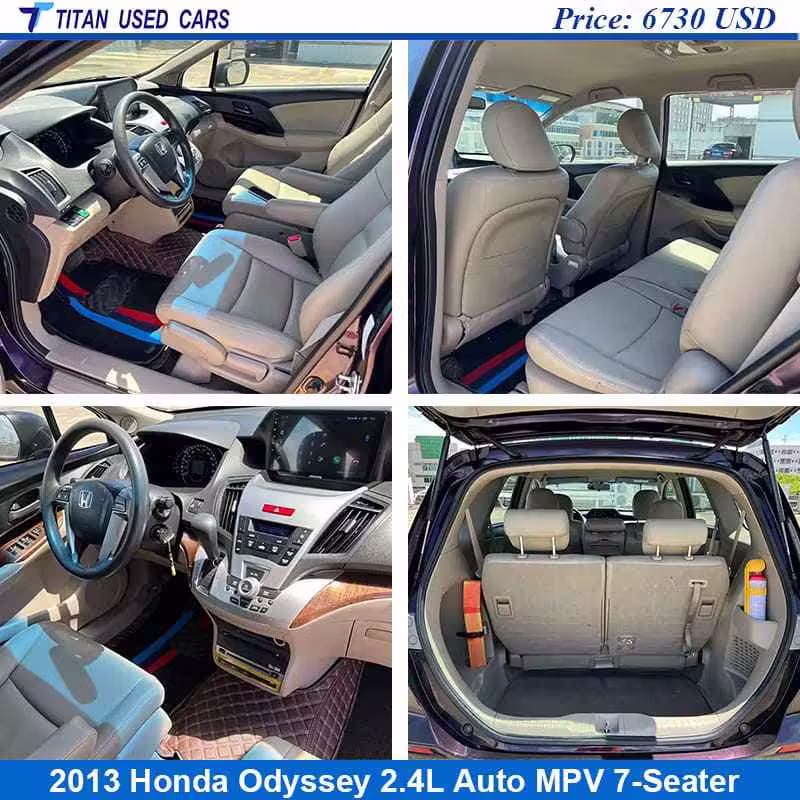 1724837138-2013 Honda MPV Odyssey Used Car for Sale in Guinea (4) inetrior of the used 2013 Honda MPV Odyssey
