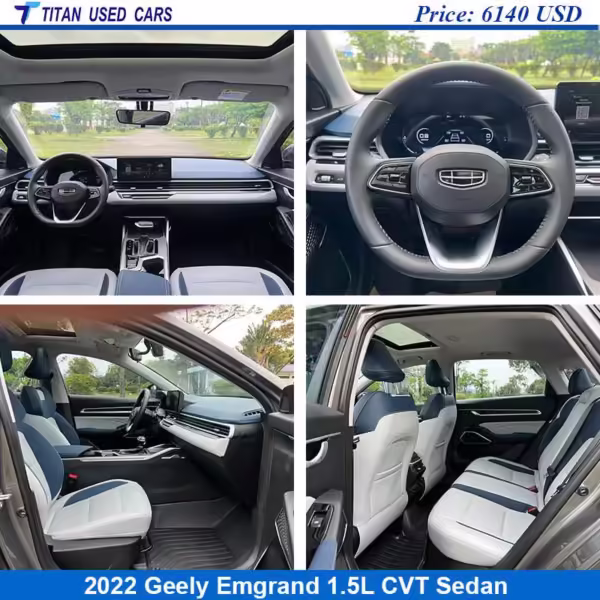 Used Geely Emgrand 2022 Price Interior