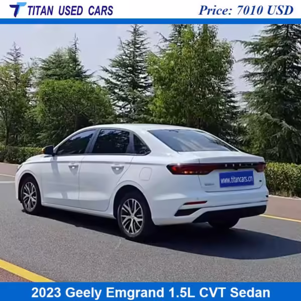 White Used Geely Emgrand 2023 Price