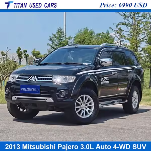 Black Used Mitsubishi Pajero 2013 Price in Africa