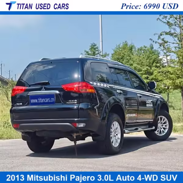 Black Used Mitsubishi Pajero 2013 Price