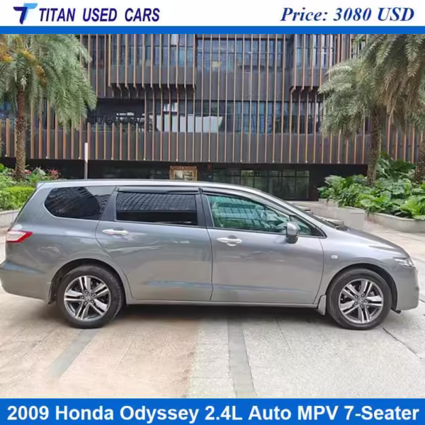 silver 2009 Honda Odyssey Used Car in nigeira