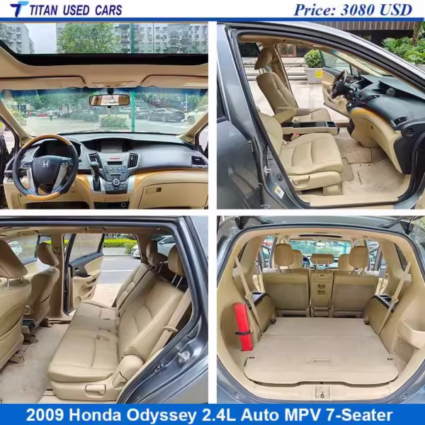 interior of the 2009 Honda Odyssey Used Car