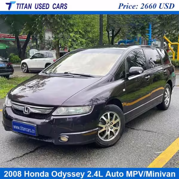 purple Used 2008 Honda Odyssey Minivan MPV near me