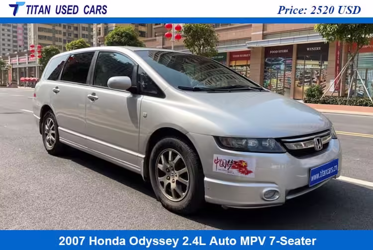 silver Used 2007 Honda Odyssey