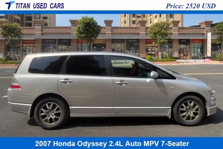 silver Used 2007 Honda Odyssey for sale