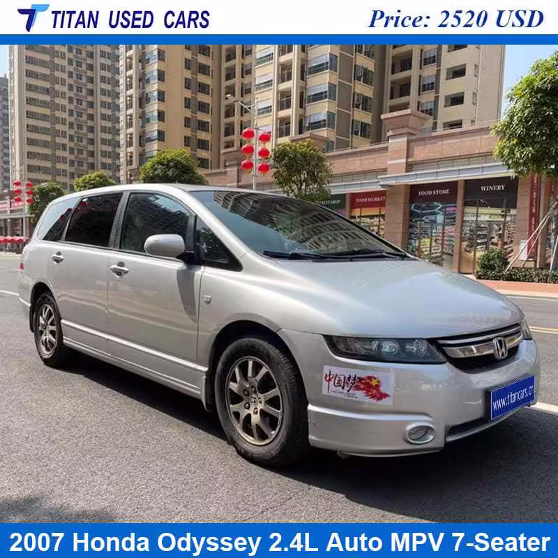 1724925621-Used 2007 Honda Odyssey for Sale in Guinea (2) silver Used 2007 Honda Odyssey