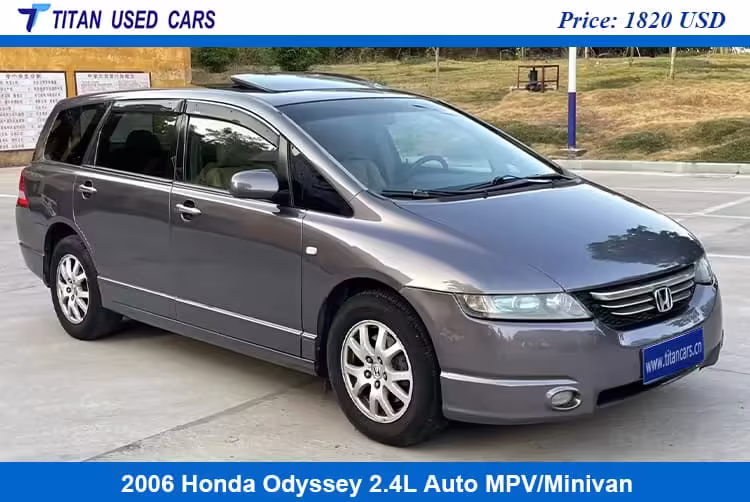 purple Used 2006 Honda Odyssey Minivan MPV