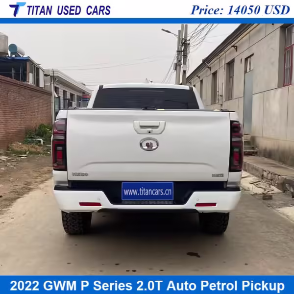 white Used 2022 GWM P Series Double Cab