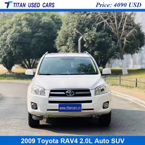 White used 2009 Toyota RAV4 for sale near me