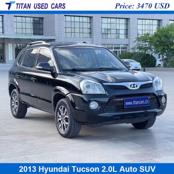 Black Used 2013 Hyundai Tucson for Sale in China