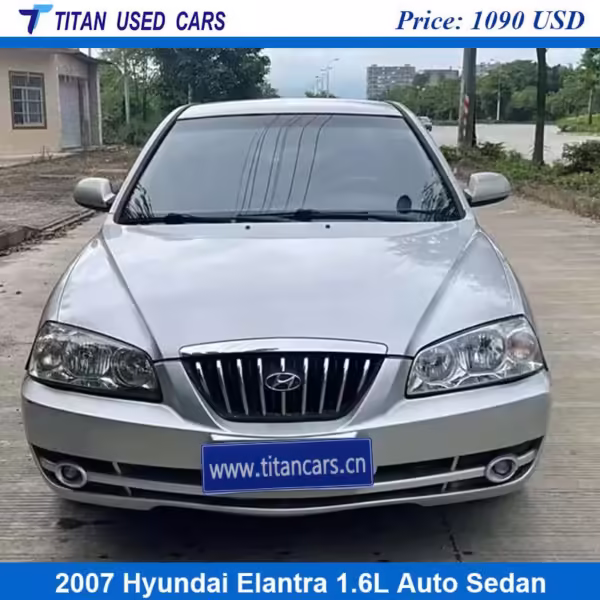 Silver/Gray Used 2007 Hyundai Elantra for Sale