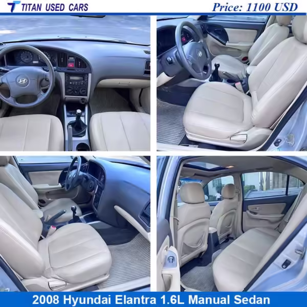 Used 2008 Hyundai Elantra for Sale Interior