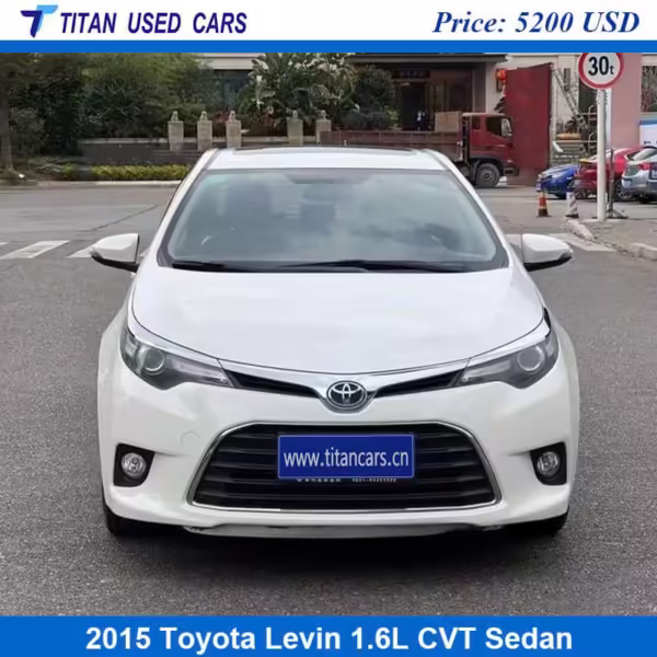 white used 2015 Toyota Levin for sale