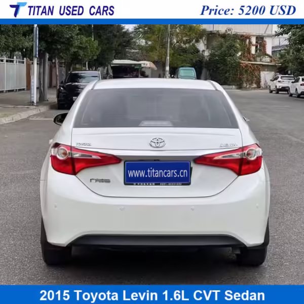 used 2015 Toyota Levin for sale from china