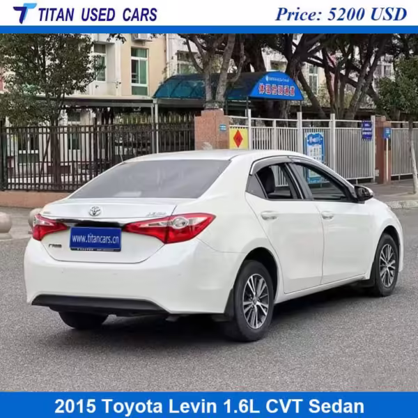 white used 2015 Toyota Levin for sale