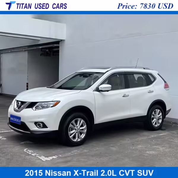white Nissan X Trail 2015 Used Cars for Sale
