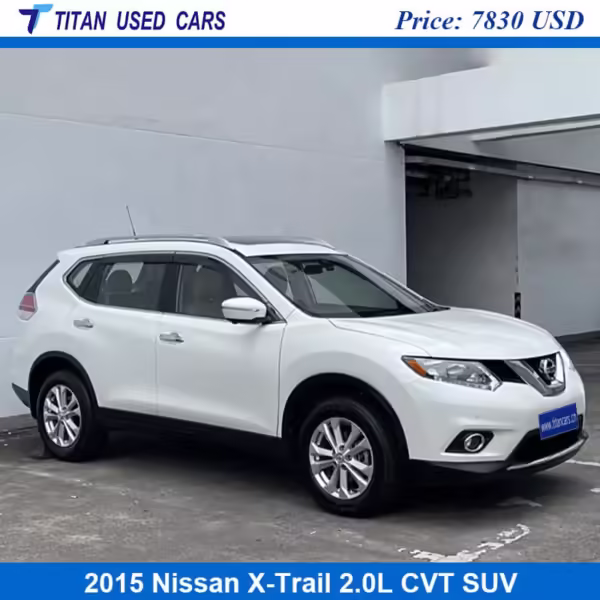 Nissan X Trail 2015 Used Cars in white