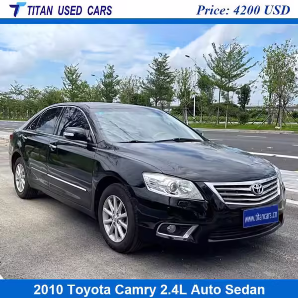 black used 2010 Toyota Camry